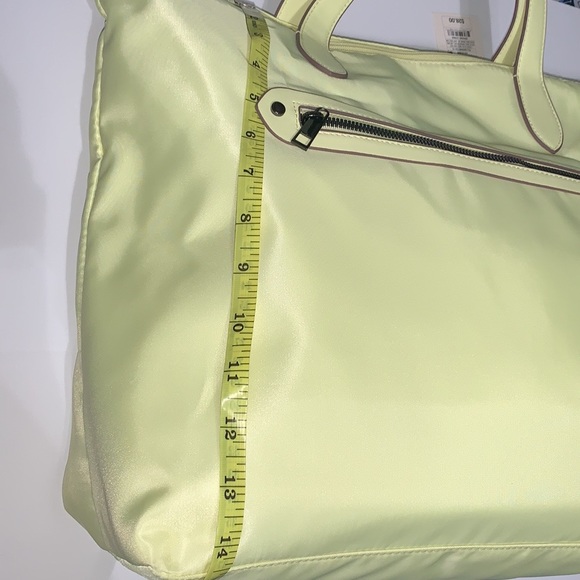 A new day Tote Handbag Studded Zip Closure Shoulder - Picture 7 of 8